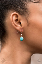 Load image into Gallery viewer, EPICENTER of Attention Blue Necklace
