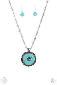 EPICENTER of Attention Blue Necklace